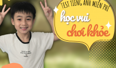 TEST TIẾNG ANH - HỌC VUI, CHƠI KHỎE CÙNG APE!