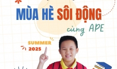 MÙA HÈ SÔI ĐỘNG – CÙNG CON CHINH PHỤC TIẾNG ANH CÙNG APE!